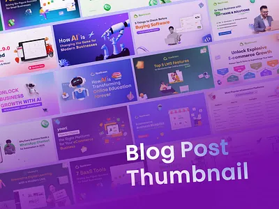 Blog Post Featured Image Design for Software Company ads design article headers blog banner design blog featured image blog thumbnail design brand design branding design divi design feature image design graphic design instagram post social media post social media post design software company banner thumbnail design