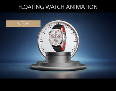 ⌚️ Floating Watch Animation advertising after effects animation branding design graphic design motion graphics photoshop social media post visual identity watches