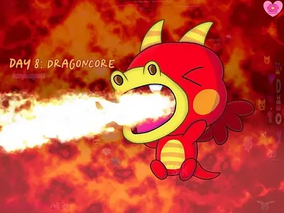 Julesthetic Day 8: dragoncore art post art tag digital art drawing fan art graphic design illustration