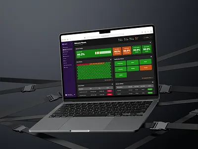 Insightify – Total Visibility. Instant Clarity. Smarter Ops. apm b2b saas dark mode ui data visualization developer tools devops devops tools infrastructure monitoring log viewer monitoring dashboard observability