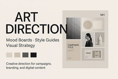 Art Direction art direction branding design graphic design logo ui