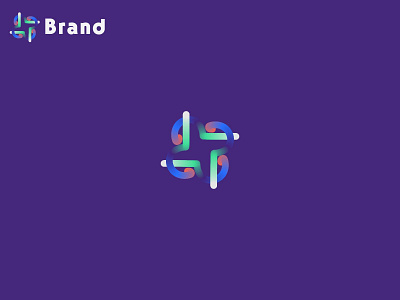 Modern logo 3d brand branding graphic design identity logo modern logo