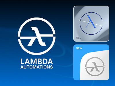 Logo redesign • Lambda Automations graphic design logo redesign