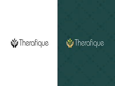 Therafique Logo app branding design graphic design illustration logo typography ui ux vector