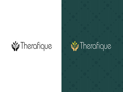 Therafique Logo app branding design graphic design illustration logo typography ui ux vector