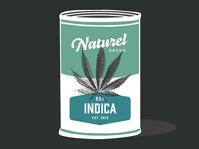 VICE can cannabis design graphic design green illustration indica marijuana minimalist mixed media naturel pop art sativa script smoke teal vector vice vice magazine weed