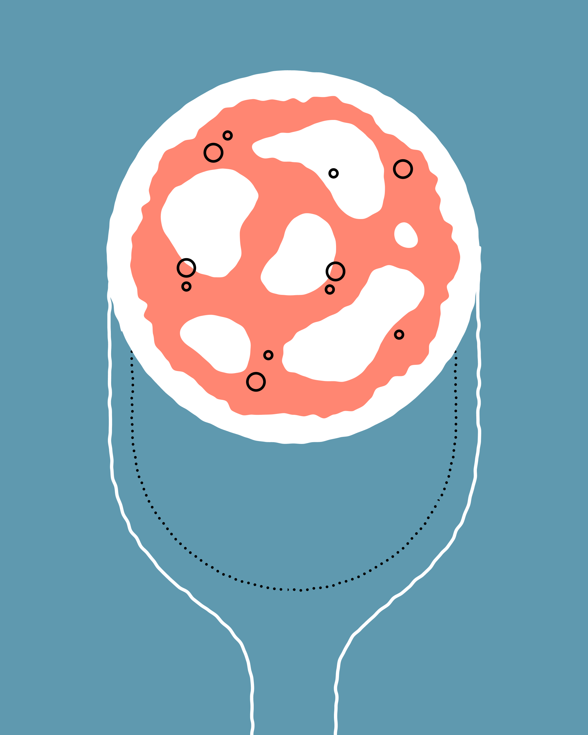 VICE anchovies blue branding cheese crust design dough flat graphic design illustration minimalist orange organic pizza sauce vector vice vice magazine