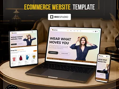 Premium Ecommerce Website Template | Wix Studio Template boutique website clothing clothing website ecommerce theme ecommerce website fashion store online store website design website template wix wix ecommerce site wix studio wix studio website wix website