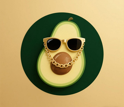Aguacate animation graphic design logo ui