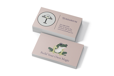 Business Cards & Logo w/Illustrations branding graphic design illustration logo