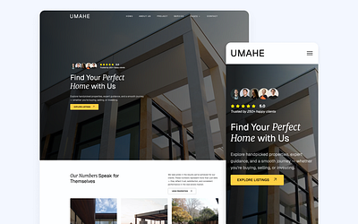 UMAHE – Real Estate Website Webflow Template cmswebflow landingpagedesign minimaldesign modern propertylisting realestateagency realestatebranding realestatetemplate realestatewebsite ui uiuxdesign uxui webdesign webflow webflowcms webflowdesigner webflowtemplate website