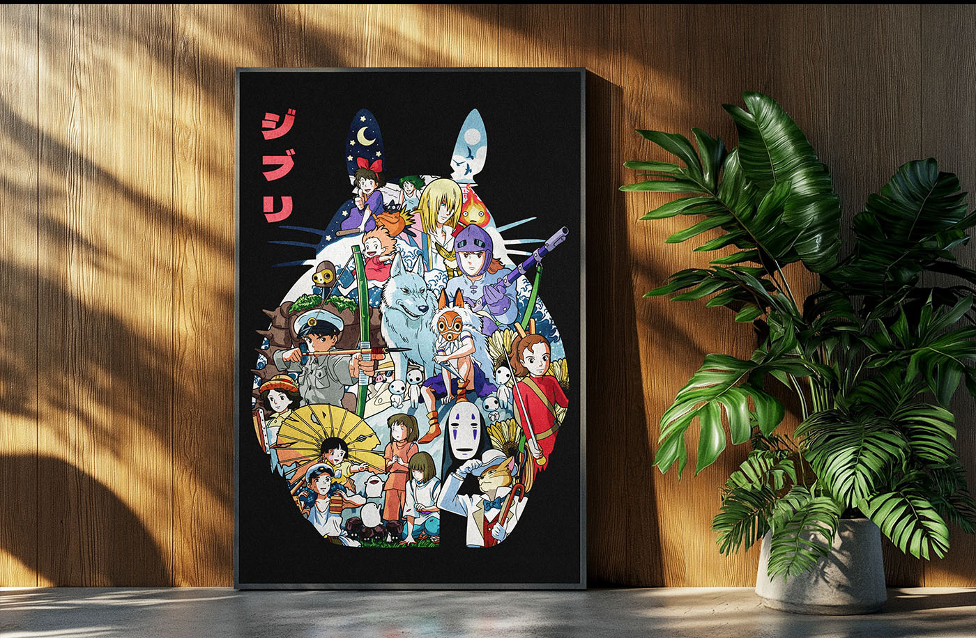 ghibli fanart anime design drawing fujiwara08 ghibli ghibli fanart ghibli studio graphic design illustration photoshop vexel