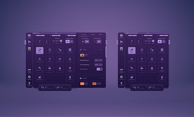 VR Palette Concept (Multi-Platform) colors palette rec room screens settings tools vr