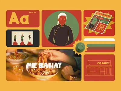 Mẹ Bahay - Visual Identity & Restaurant Branding beverage brand design brand identity branding food food and beverage food branding food logo food packaging graphic design illustration logo logos logotype packaging restaurant restaurant banner simple branding typography