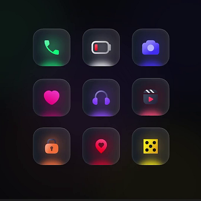 Interactive Icon animation with a Faux 3D effect using Rive animation icon motion graphics ui
