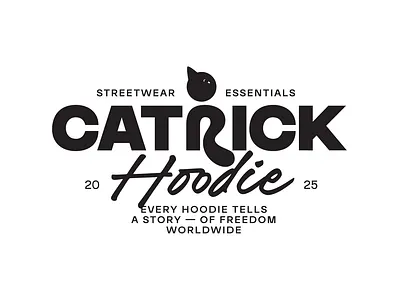 Apparel Streetwear Logo animal apparel brand identity brand visual branding cat custom branding fashion freedom jacket label logo design logomark magazine packaging print street streetwear suit tshirt