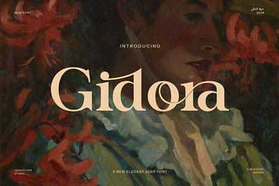 Gidora Font corporate cursive food gothic music thanksgiving western