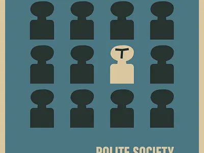polite society 02 design graphic design illustration poster vector