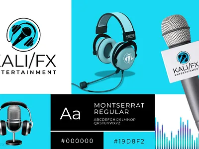 KALI/FX Entertainment Branding brand branding logo
