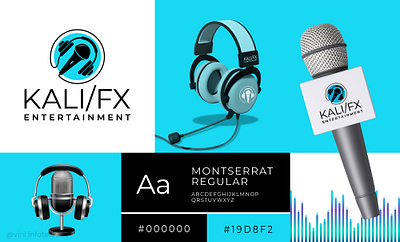 KALI/FX Entertainment Branding brand branding logo