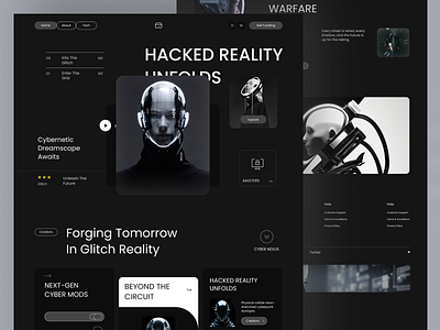 Zynonex — Cyberpunk-Inspired Landing Page for Web Platforms 3d ai agents ai agents landing page animation app branding cyberpunk landing page dark tech website design futuristic interface glitch animation website graphic design hacker theme design immersive dark ui logo motion graphics neon ui design ui web3 ui design