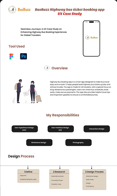 Highway Bus Ticket Booking App UI Design & UX case study app bus highway ticket typograpy ui ux
