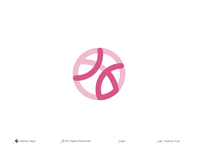 Dribbble happy 16th birthday 16 anniversary badge ball basketball birthday branding clean dribbble geometry graphic design illustration line art logo mark minimal modern number simple vector