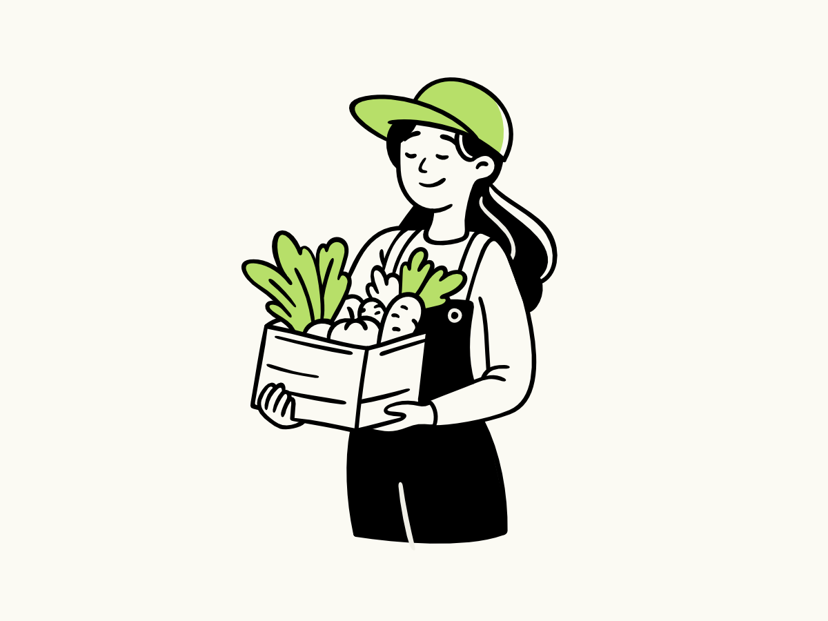 Agro agriculture agro doodl farm illustration vegetables