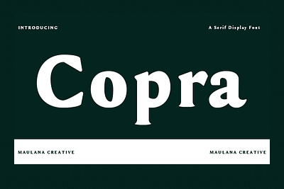 Copra Serif Display Font animation branding design font fonts graphic design illustration logo nostalgic ui