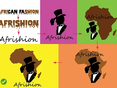 Afrishion africa branding clothing fashion graphic design patterns