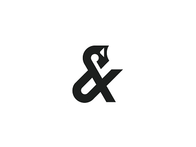 Ampersand horse typography ready-made logo for sale by Anhdodes ampersand anhdodes branding design graphic design horse illustration logo logo design logo designer logo for sale logodesign minimalist logo typography