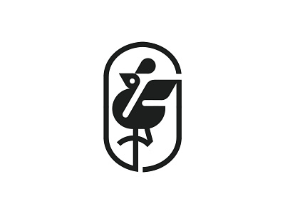 Minimalist peacock ready-made logo for sale by Anhdodes anhdodes animal bird branding design graphic design illustration logo logo design logo designer logodesign minimalist logo peacock
