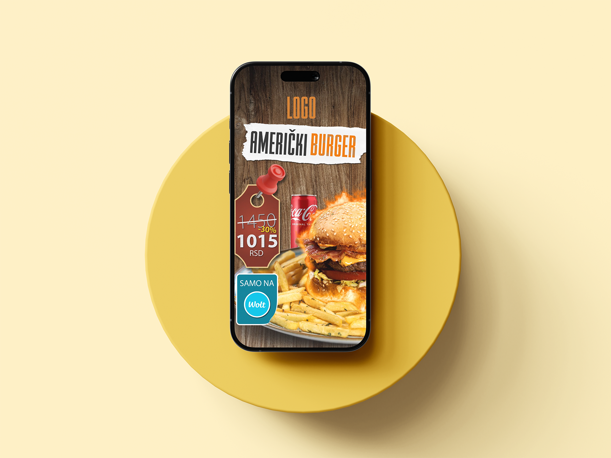 Burger Animation - Promotion Video after effects animation burger delivery food food animation food reel motion graphics price tag reel social media desing social media reel