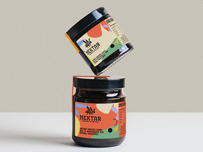 🍯 Nektar Identity brand designer brand identity branding graphic design label design logo logo ideas logo identity logo maker logos package package design