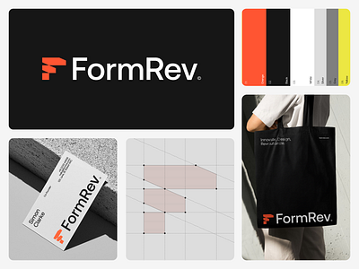 FormRev brand branding build building construction design f letter icon interior interior design logo logodesign minimal