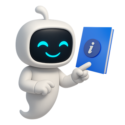 Maskot Moota guide 3d animation ui