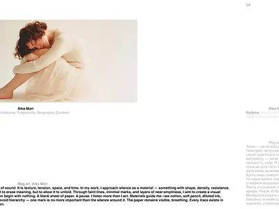 Silence as System branding design graphic design illustration landing logo ui uiux web design webflow