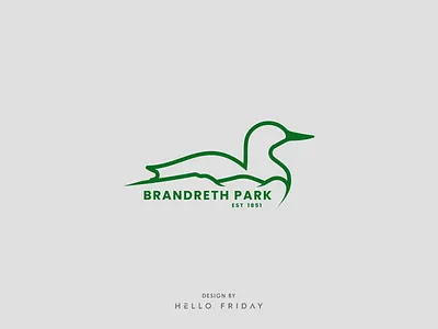 Brandreth Park — Nature-Inspired Outdoor Logo logomark
