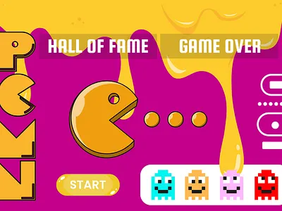 PCMN GAME LIQUID art banner creative design graphic design typography wallpaper