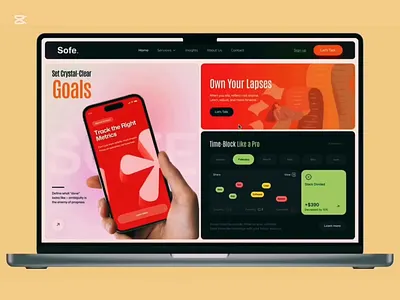 Sofe Agency Website Design agency branding business design financial fintech homepage interaction landingpage motion graphics prototype service ui uiuxdesign ux webdesign website