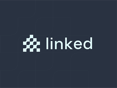 linked analyse analytic co living community data data logo device digital digital logo house house logo living real estate smart startup technology