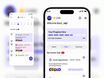 Minimal To-Do App UI app design design dribbble figma inspiration mobileapp mobileappdesign productdesign taskmanager todoapp ui uxdesign