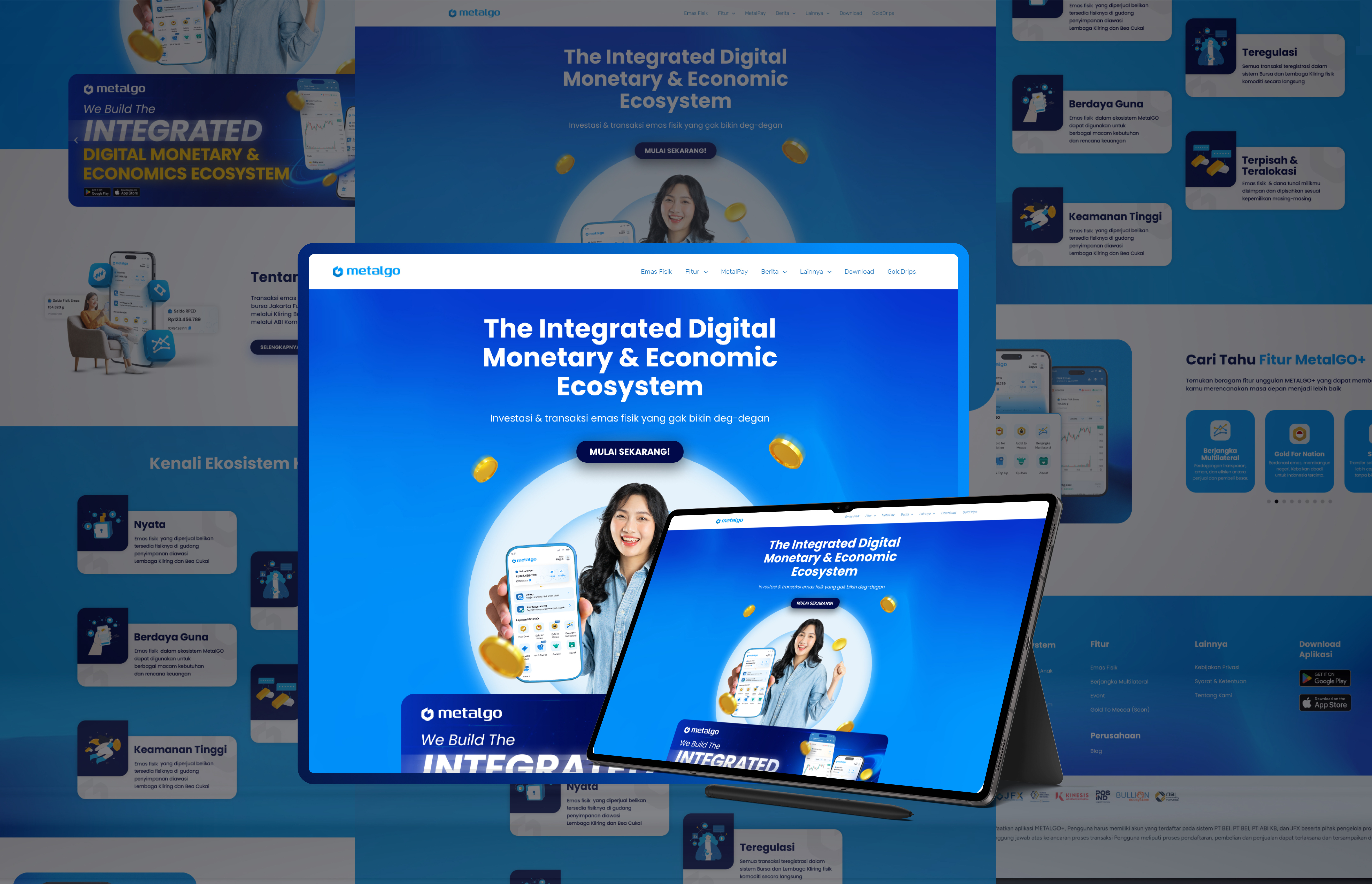Example of Company Profile Web (Design & Develop)