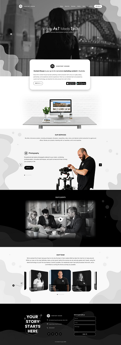 Content House Rebrand Concept