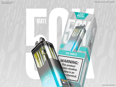 Vape Packaging | Vape Branding | Lost Angel graphic design package packagevape packagevaping packagingdesign vape vaper vaping
