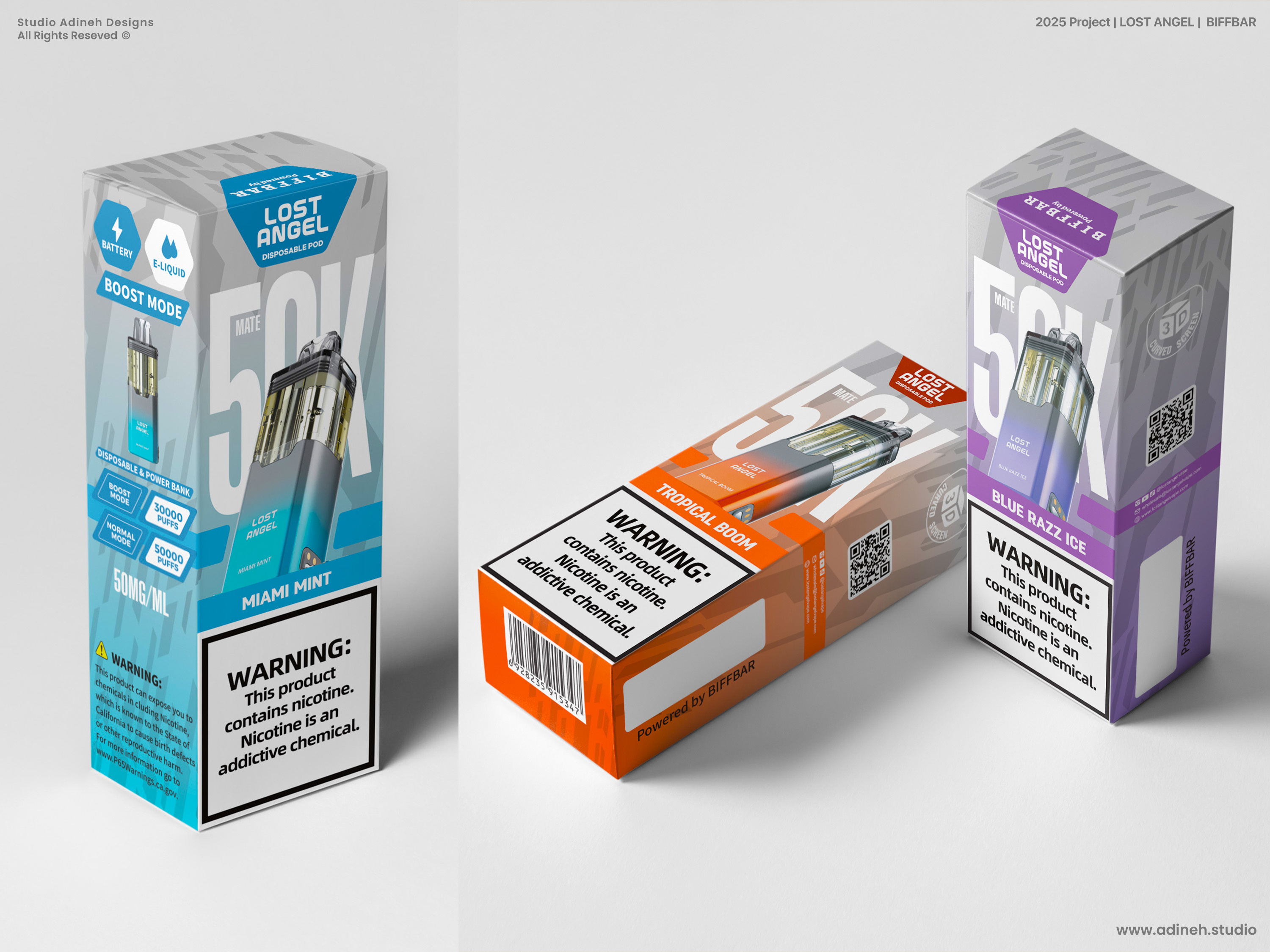 Example of Vape Packaging Design & Branding
