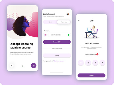 Mobile App Login Pare android app app design best design graphic design ios login login pare loginsignup mobile app mobile app design top ui ui design ui ux useronboarding ux