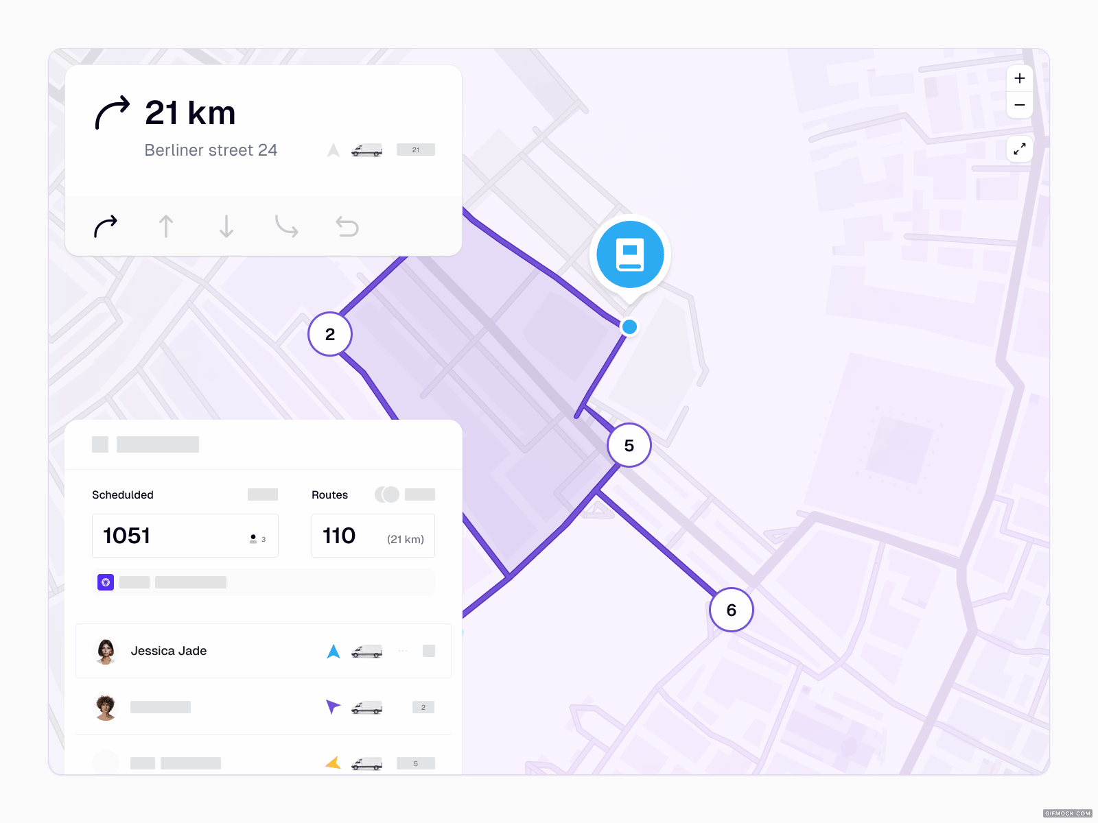 Map - Style exploration delivery exploration illustration map