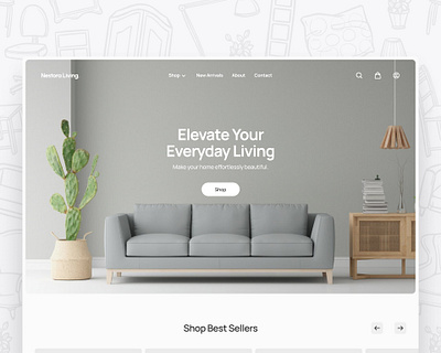 Modern Furniture E-Commerce Website Design – Clean, Minimal clean ui ecommerce design figma figma design furniture store furniture website homepage design minimal ui modern website product page responsive design ui ui design ui inspiration ux ux design web design webflow site