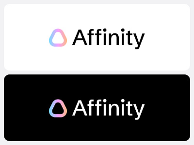 Affinity Logo branding graphic design logo